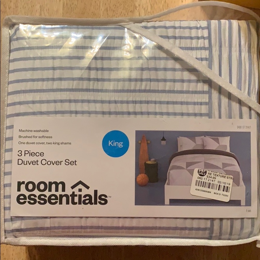 3 Piece Duvet Cover Set